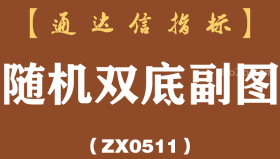 [ZX0511]随机双底副图-通达信指标公式