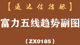 [ZX0185]富力五线趋势副图-通达信指标公式