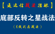 【通达信指标】底部反转之星战法：阴跌莫参与，急跌有机会，阴阳反转，机会来临。（K011）
