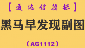 [AG1112]黑马早发现副图-通达信指标公式