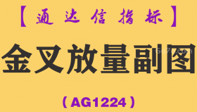 [AG1224]金叉放量副图-通达信指标公式