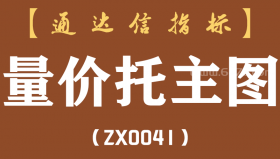 [ZX0041]量价托主图-通达信指标公式