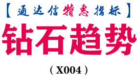 【通达信指标】钻石趋势-副图指标公式（含手机版）(X004)