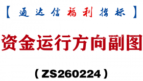 [ZS260224]资金运行方向副图－通达信指标源码分享