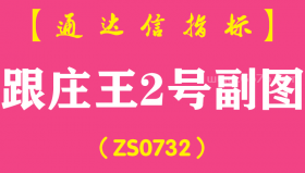[ZS0732]跟庄王2号副图--通达信指标公式