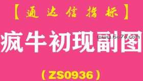 [ZS0936]疯牛初现副图-通达信指标公式