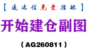 [AG260811]开始建仓副图-通达信指标源码分享