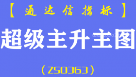 [ZS0363]超级主升主图-通达信指标公式-妖股主升浪预警提示底部区吸筹资金入场庄家红色信号