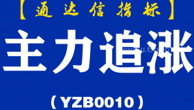 [YZB0010]主力追涨副图-通达信指标公式