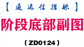 [ZD0124]阶段底部副图-通达信指标公式