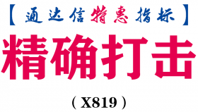 【通达信指标】精确打击-副图指标公式（X819）