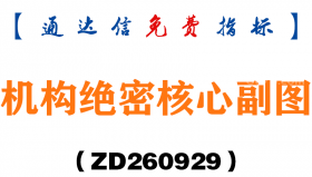 [ZD260929]机构绝密核心副图-通达信指标源码分享