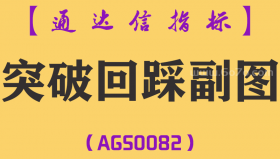 [AGS0082]突破回踩-通达信副图指标公式