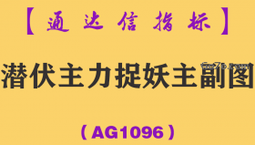 [AG1096]潜伏主力捉妖主副图-通达信指标公式-短线强势妖股