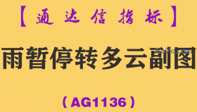 [AG1136]雨暂停转多云副图-通达信指标公式