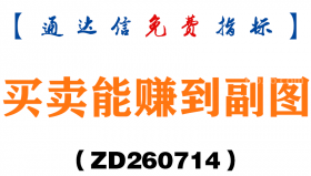 [ZD260714]买卖能赚到副图－通达信指标源码分享