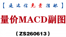 [ZS260613]量价MACD副图－通达信指标源码分享