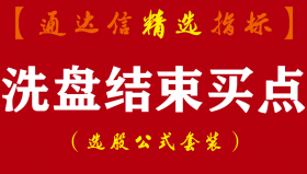 【通达信指标】洗盘结束买点-主力阴线洗盘回调选强势龙头股指标公式（含手机版）