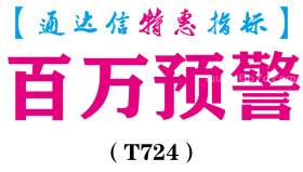 【通达信指标】百万预警-副图指标公式（T724）