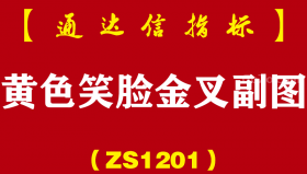 [ZS1201]黄色笑脸金叉副图-通达信指标公式