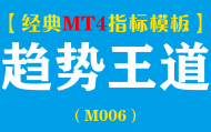 【MT4指标模板】趋势王道-黄金、外汇分析系统指标模板（M006）