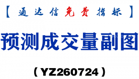 [YZ260724]预测成交量副图－通达信指标源码分享