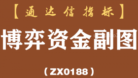 [ZX0188]博弈资金副图-通达信指标公式