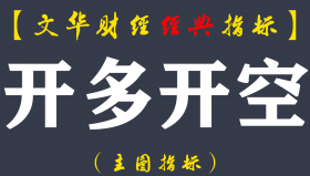 【文华财经指标】开多开空-多空买卖点公式（W042）