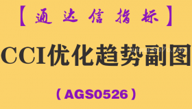[AGS0526]CCI优化趋势副图-通达信指标公式