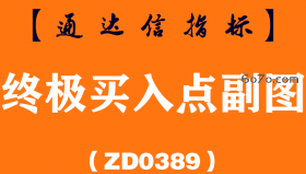 [ZD0389]终极买入点副图-通达信指标公式
