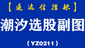 [YZ0211]潮汐选股副图-通达信指标公式