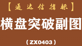 [ZX0403]横盘突破副图-通达信指标公式