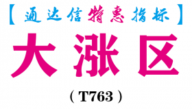 【通达信指标】大涨区-副图指标公式（T763）