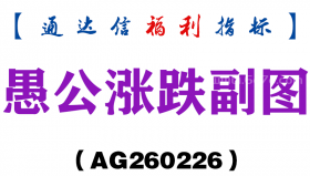 [AG260226]愚公涨跌副图－通达信指标源码分享