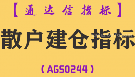 [AGS0244]散户建仓指标-通达信副图指标公式
