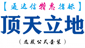 【通达信指标】顶天立地-副图指标公式
