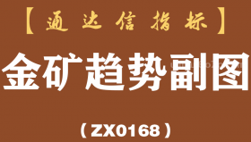 [ZX0168]金矿趋势副图-通达信指标公式