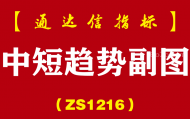 [ZS1216]中短趋势副图-通达信指标公式