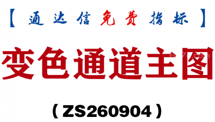 [ZS260904]变色通道主图-通达信指标源码分享