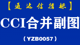 [YZB0057]CCI合并-通达信副图指标公式