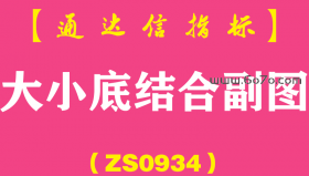 [ZS0934]大小底结合副图-通达信指标公式