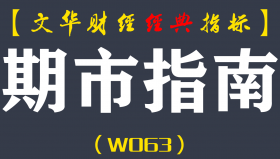 【文华财经指标】期市指南-想赔都难多空买卖点指标公式（W063）