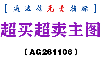 [AG261106]超买超卖主图-通达信指标源码分享