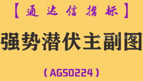 [AGS0224]强势潜伏-通达信主副图指标公式