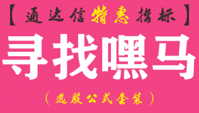 【通达信指标】寻找嘿马-副图指标公式