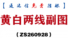 [ZS260928]黄白两线副图-通达信指标源码分享