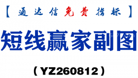 [YZ260812]短线赢家副图－通达信指标源码分享