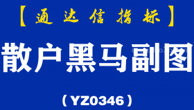 [YZ0346]散户黑马副图-通达信指标公式