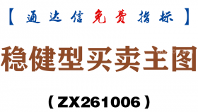 [ZX261006]稳健型买卖主图－通达信指标源码分享