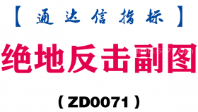 [ZD0071]绝地反击副图-通达信指标公式